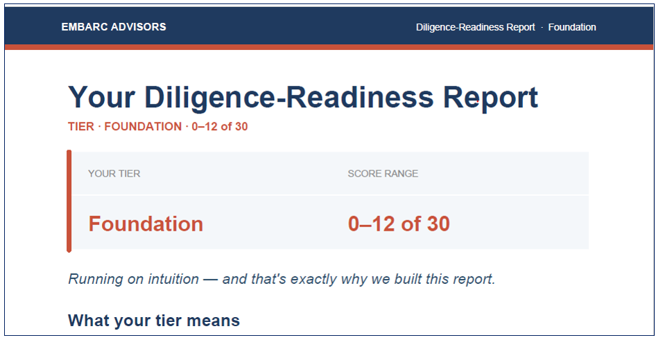 report cover